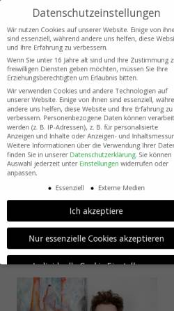 Vorschau der mobilen Webseite light-language.de, Gabriele Bodmer