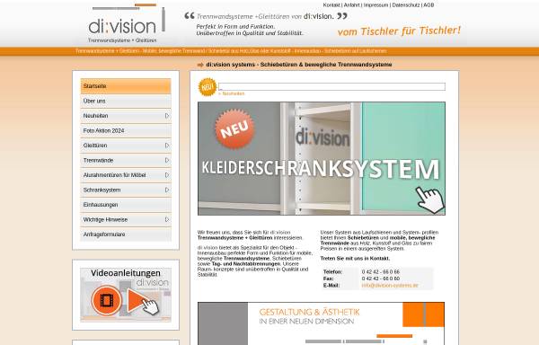 Vorschau von www.division-systems.de, Zielke und Zimmerling GbR