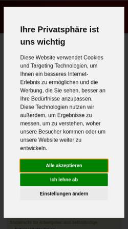 Vorschau der mobilen Webseite www.rechtsanwaelte-eppendorf.de, Rechtsanwälte Böhnert Färe Großmann Knoop