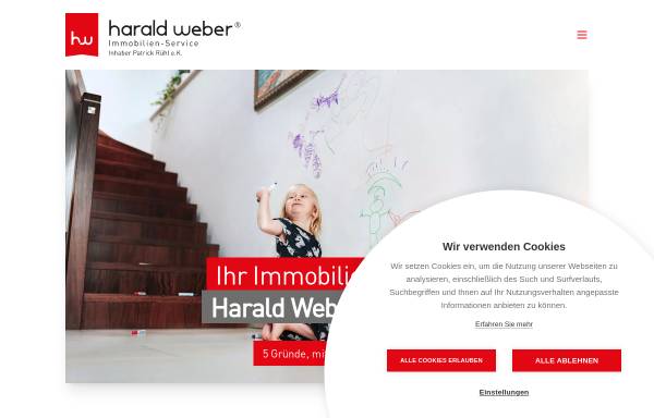Vorschau von www.hwimmobilien.de, Harald Weber Immobilienservice