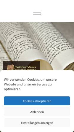 Vorschau der mobilen Webseite www.mediadesign-koenigsbrueck.de, Mediadesign Königsbrück