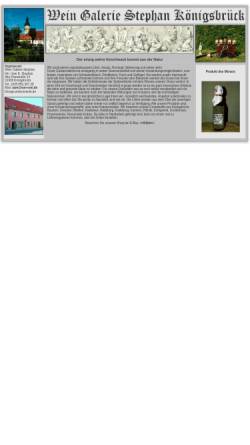 Vorschau der mobilen Webseite www.von-omi.de, Weingalerie Stephan