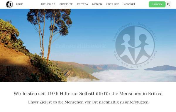 Vorschau von www.eritrea-hilfswerk.de, Eritrea-Hilfswerk in Deutschland e.V.