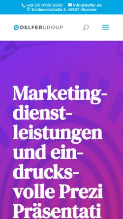 Vorschau der mobilen Webseite assistenzwerk.de, Assistenzwerk Danyel Elferink