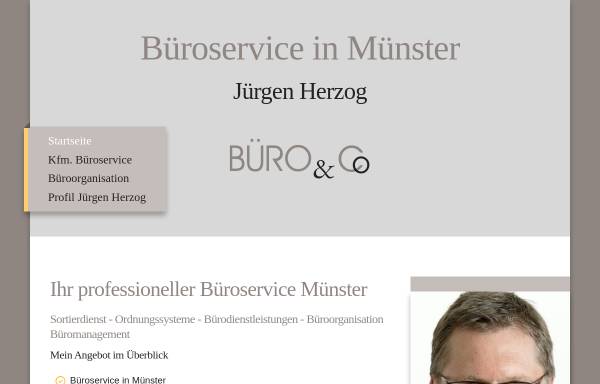 Vorschau von www.buero-und-co-muenster.de, Büro & Co, Inhaber Jürgen Herzog