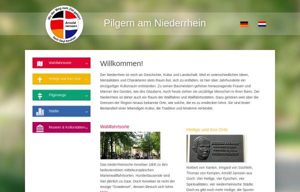Vorschau von www.pilgern-am-niederrhein.de, Pilgern am Niederrhein