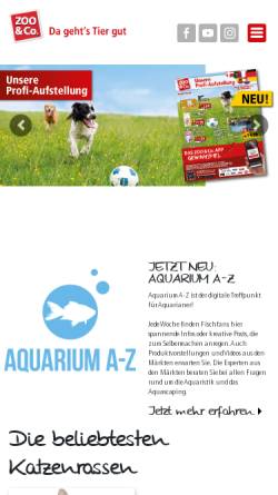 Vorschau der mobilen Webseite www.zooundco.de, Zoo & Co.