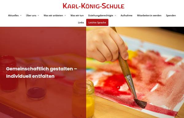 Vorschau von www.karl-koenig-schule.de, Karl König Schule