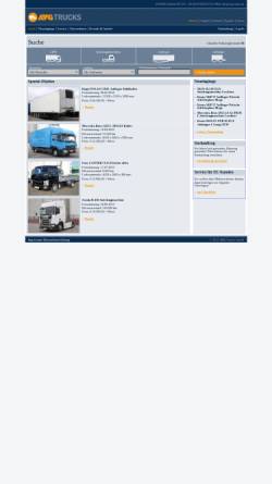 Vorschau der mobilen Webseite www.avg-trucks.de, AVG Trucks GmbH