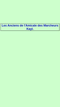 Vorschau der mobilen Webseite homepages.internet.lu, Amicale des Marcheus Kayl Luxembourg
