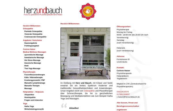 Vorschau von www.herzundbauch.de, Herz und Bauch