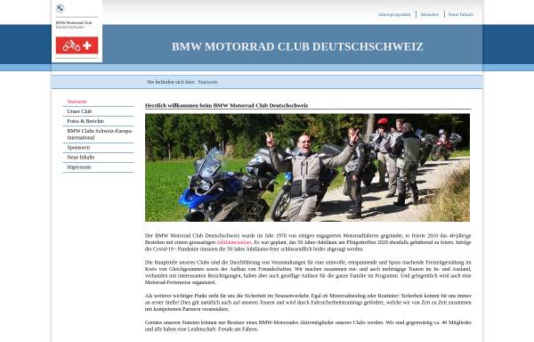 Vorschau von www.bmw-motorradclub.ch, Deutschschweizer BMW Motorradclub