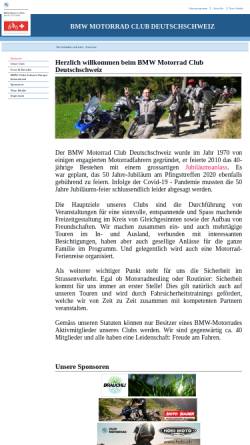 Vorschau der mobilen Webseite www.bmw-motorradclub.ch, Deutschschweizer BMW Motorradclub
