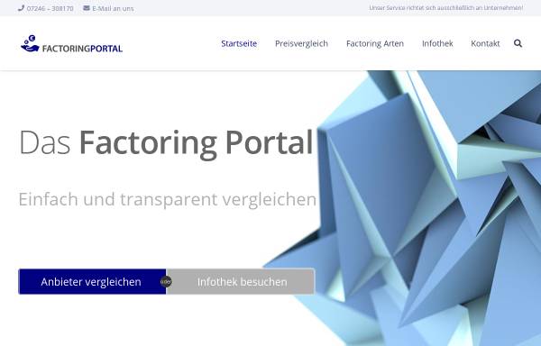 Vorschau von www.factoring-mittelstand.de, Factoring - Mittelstand