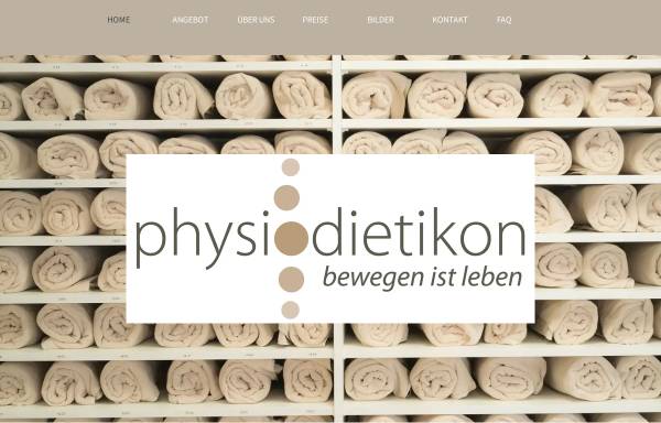 Vorschau von www.physiodietikon.ch, Physiotherapie im Zentrum