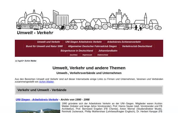 Vorschau von www.vcd-siegen-wittgenstein-olpe.de, VCD Kreisverband Siegen-Wittgenstein und Olpe