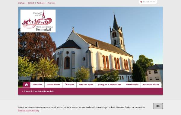 Vorschau von www.katholische-kirche-ruh.de, Franziskaner in Hermeskeil