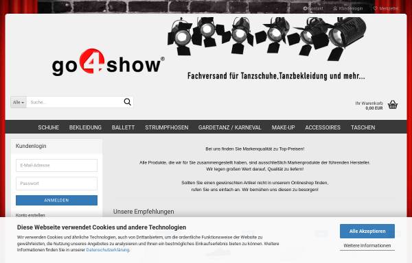 Vorschau von go4show.de, Go4show
