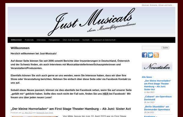 Vorschau von www.musicalfotojournalismus.de, MB Musical