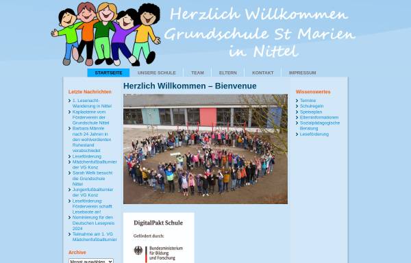 Vorschau von www.grundschule-nittel.de, Grundschule Nittel