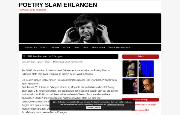 Poetry-Slam Erlangen/Nürnberg/Fürth