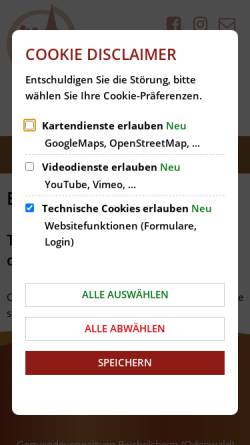 Vorschau der mobilen Webseite www.maerchentage.de, Reichelsheimer Mächen- und Sagentage