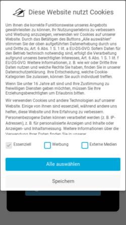 Vorschau der mobilen Webseite www.ofenwelten.de, Ofenwelten