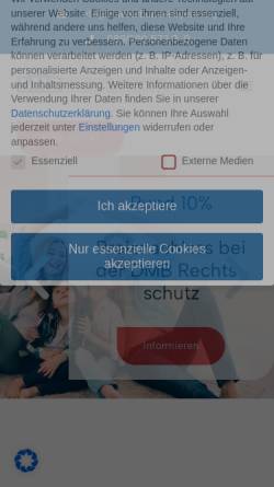 Vorschau der mobilen Webseite www.mieterbund-landesverband-bayern.de, Deutscher Mieterbund Landesverband Bayern e.V.