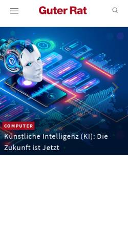 Vorschau der mobilen Webseite www.guter-rat.de, Guter Rat
