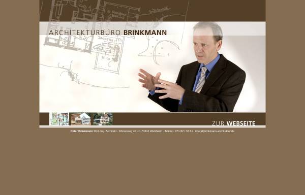 Vorschau von www.brinkmann-architektur.de, Brinkmann, Peter