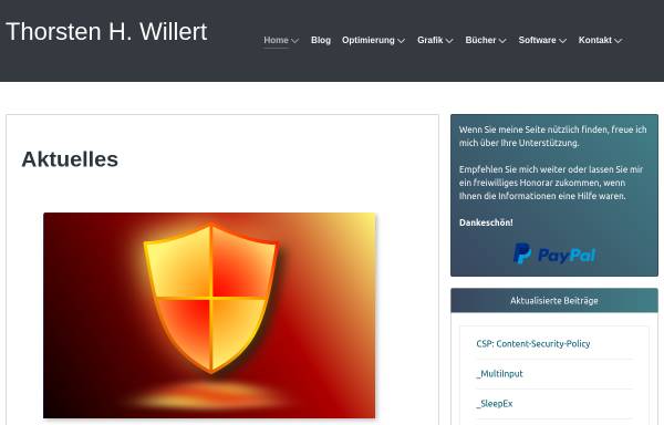 Vorschau von www.thorsten-willert.de, Thorsten Willert