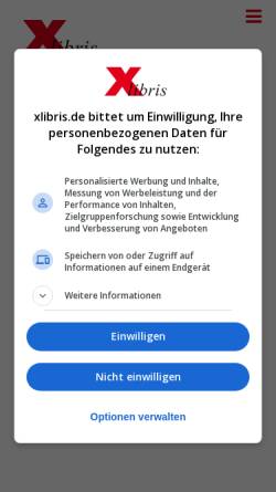 Vorschau der mobilen Webseite www.xlibris.de, Friedrich Schiller