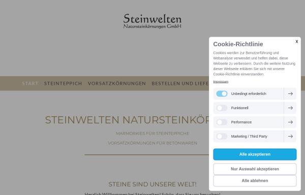 Steinwelten Natursteinkörnungen GmbH