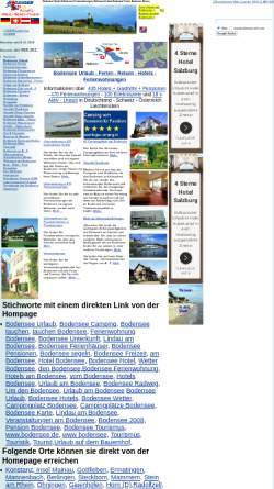 Vorschau der mobilen Webseite www.bodensee-info.com, Bodensee-Info