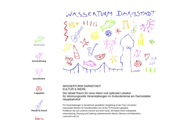 Vorschau von www.wasda.de, Wasserturm Darmstadt