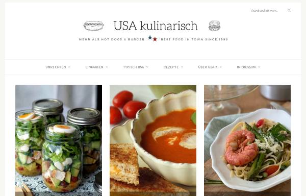 Vorschau von www.usa-kulinarisch.de, USA kulinarisch