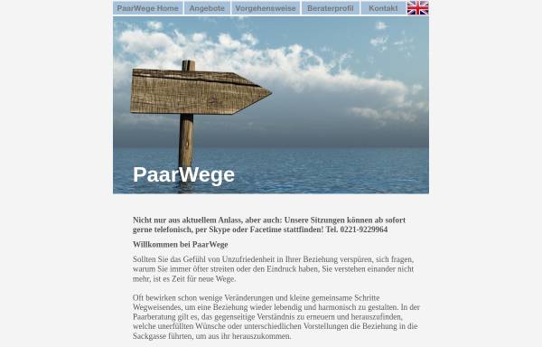 Vorschau von www.paarwege.de, PaarWege