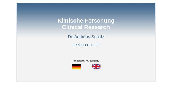 Vorschau von www.freelancer-cra.de, Dr. Andreas Scholz