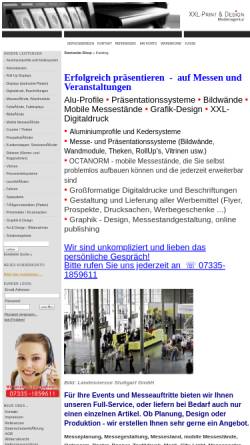 Vorschau der mobilen Webseite www.xxl-medienagentur.de, XXL-Print & Design Medienagentur