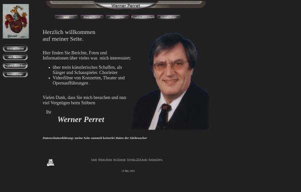 Vorschau von www.perret-werner.de, Perret, Werner