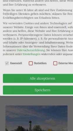 Vorschau der mobilen Webseite wellspa-portal.de, WellSpa Portal