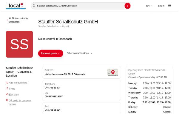 Stauffer Schallschutz GmbH