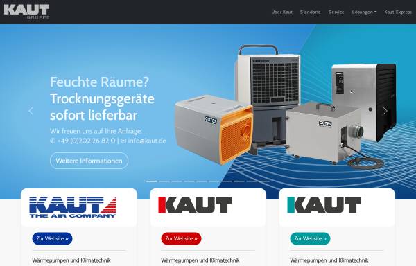 Vorschau von www.kaut.de, Alfred Kaut GmbH + Co.