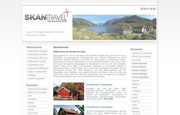 Vorschau von www.skantravel.de, Skan Travel