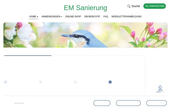 Vorschau von www.em-sanierung.de, EM-Sanierung, Jens Laaß