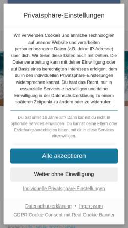 Vorschau der mobilen Webseite rezi-online.de, Rezi-Online