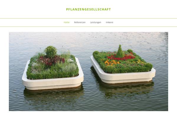 Vorschau von www.pflanzengesellschaft.com, Seeger, Antje - Pflanzengesellschaft