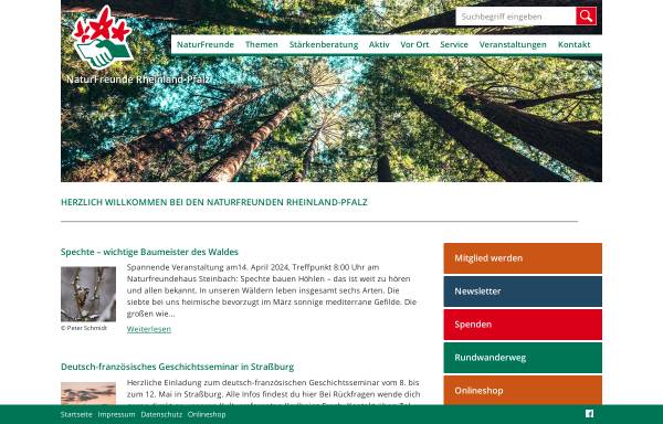 Vorschau von www.naturfreunde-rlp.de, Naturfreunde