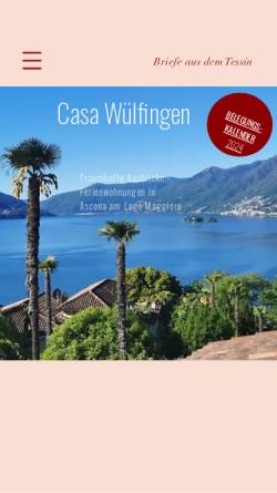 Vorschau der mobilen Webseite www.casa-wuelfingen.com, Casa Wülfingen