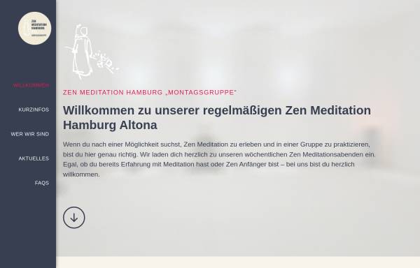 Vorschau von www.zen-meditation-hamburg.de, Zen Institut Hamburg